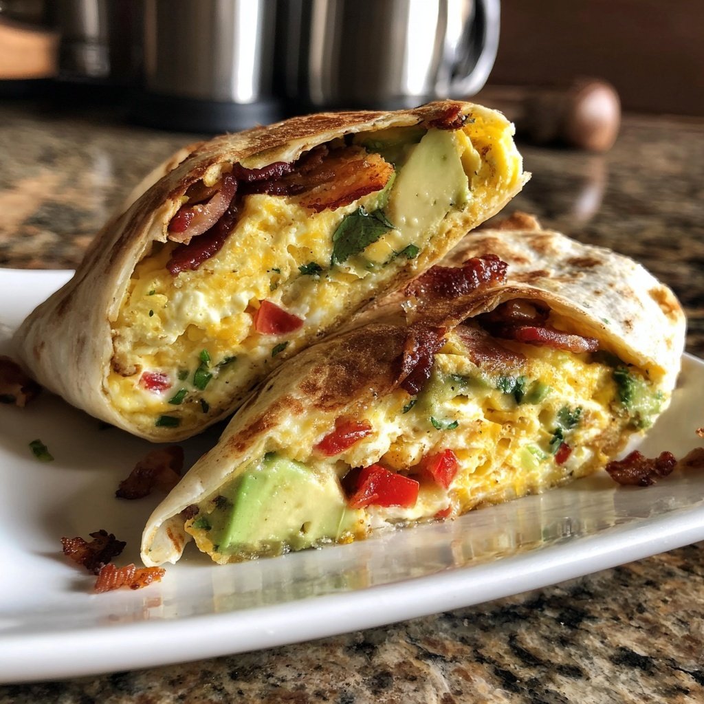 Keto Breakfast Egg Wraps