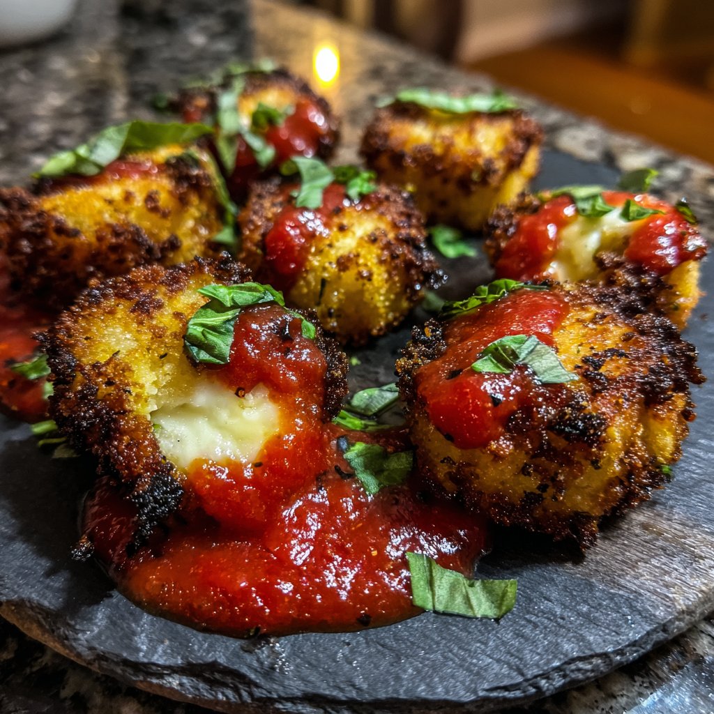 Super Bowl Crispy Polenta Bites