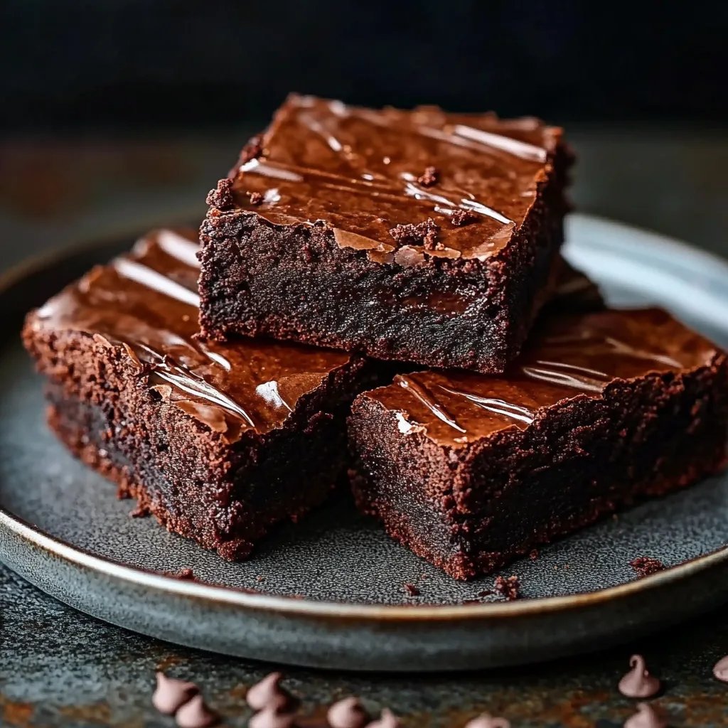 Easy Vegan Brownies - Guilt-Free Treat