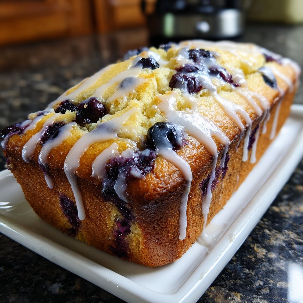 Blueberry Lemon Quick Bread