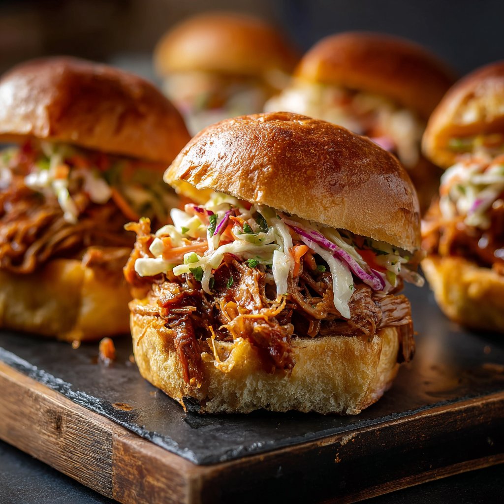 Sliders with Pulled Jackfruit