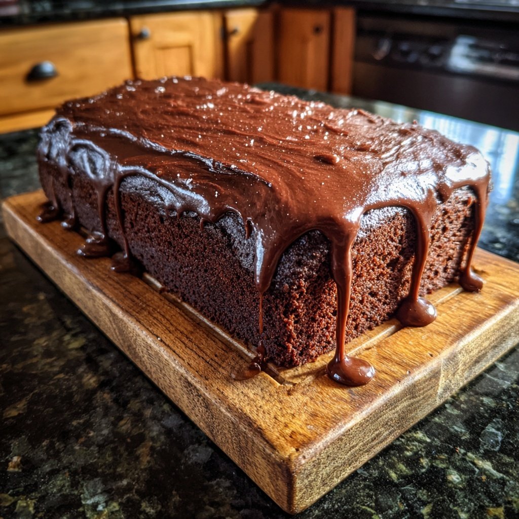 Chocolate Ganache Sheet Cake