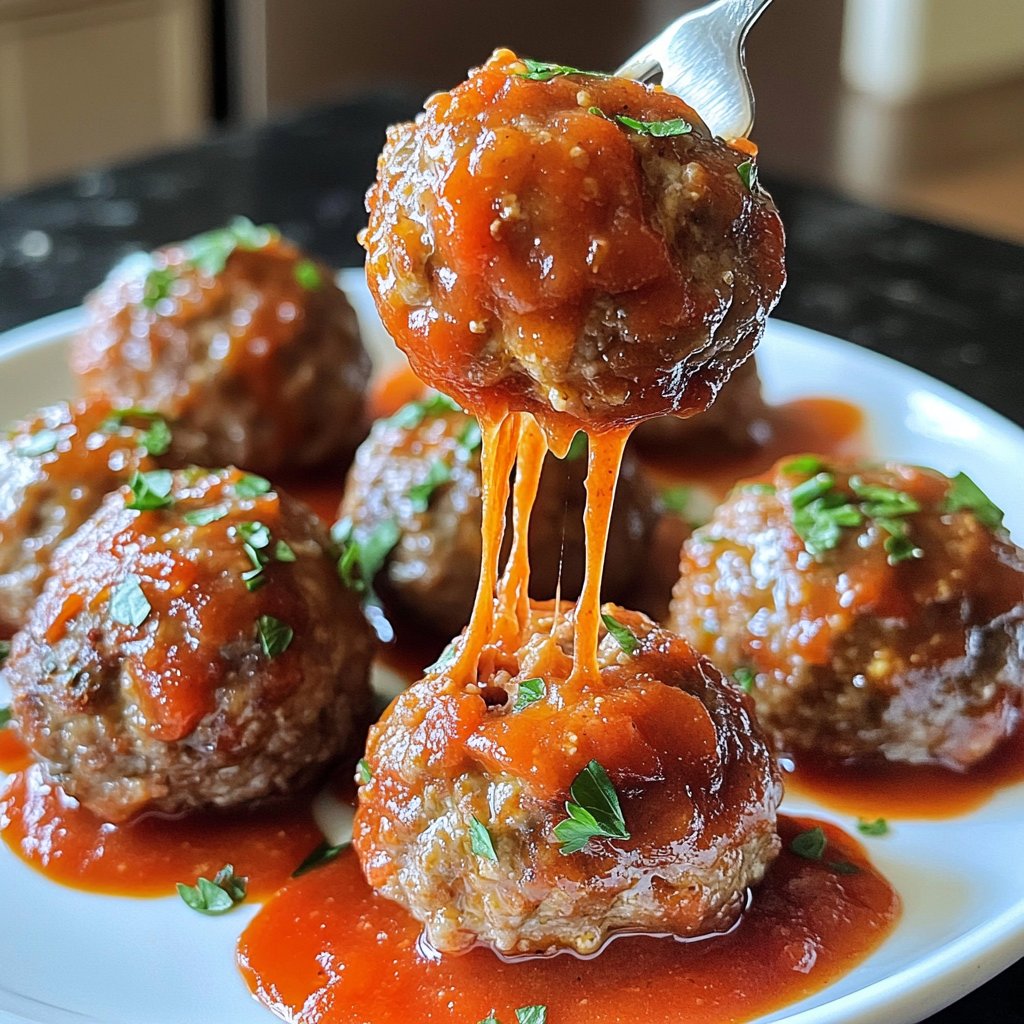 Quick Oven-Baked Meatballs Recipe