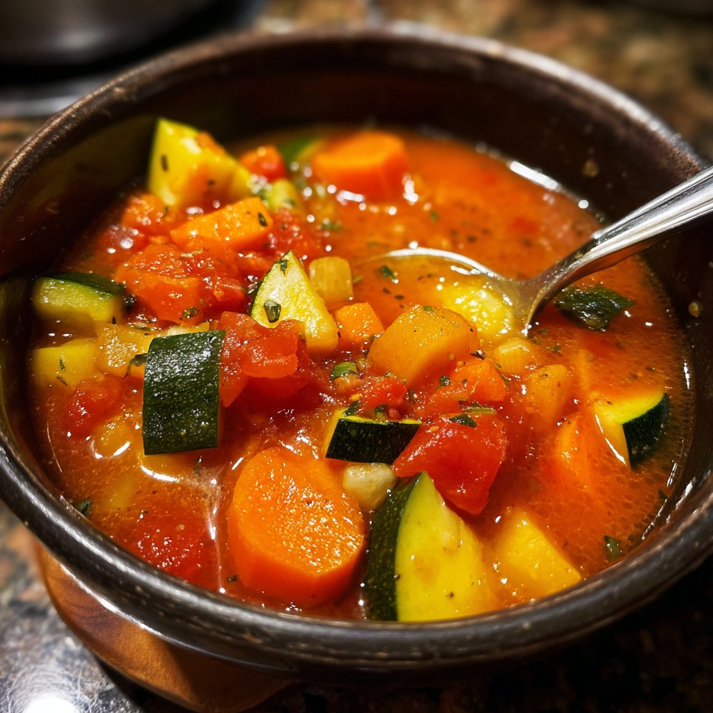 Healthy Crockpot Italian Vegetable Stew