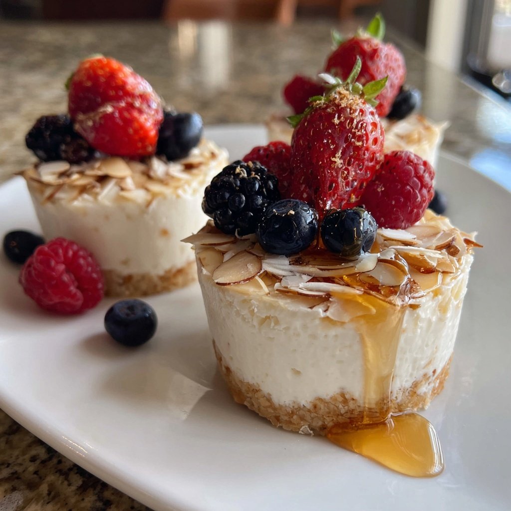 Vanilla Almond Breakfast Yogurt Cups