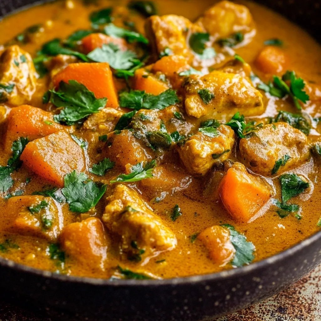 Chicken Sweet Potato Curry
