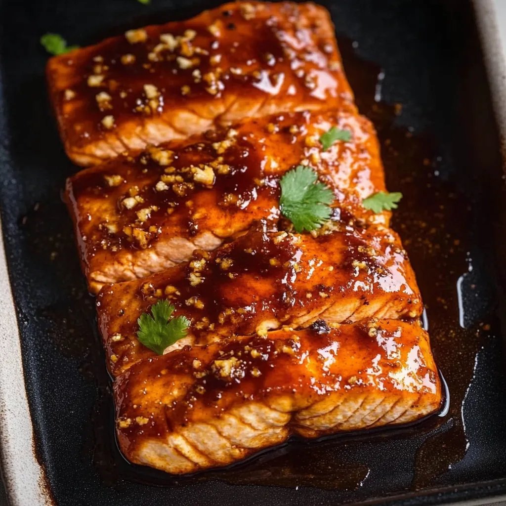 Best Baked Hot Honey Salmon