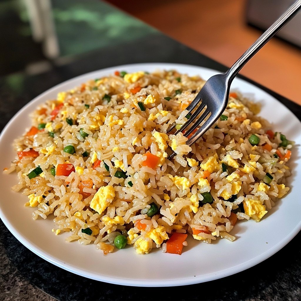 Easy Egg Fried Rice Just Like Chinese Takeout