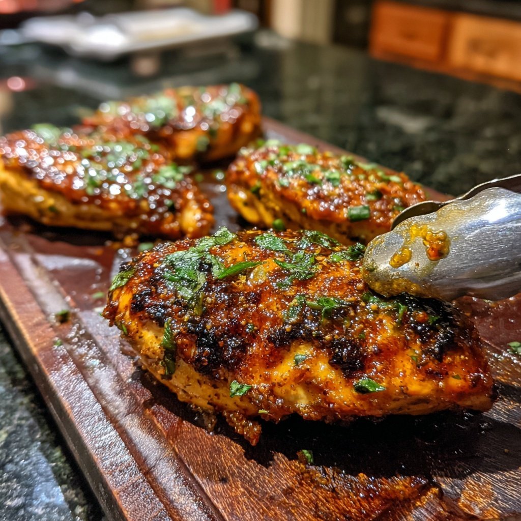 Baked Honey Mustard Chicken Breasts