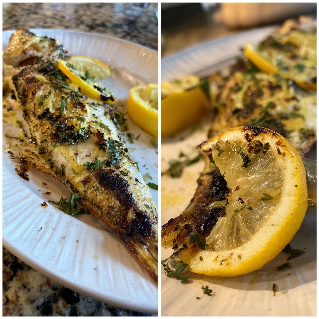 Healthy & Light Lemon Grilled Fish Plate
