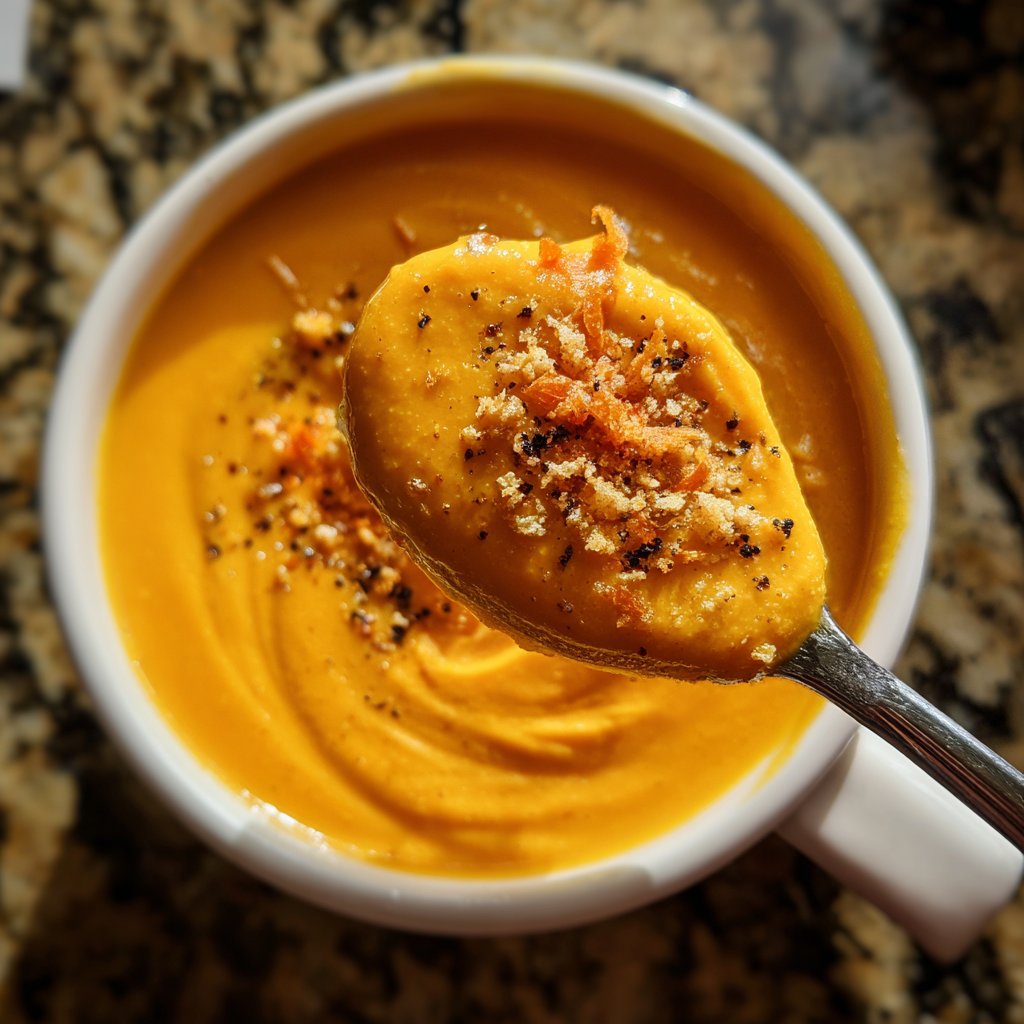 Creamy Carrot Ginger Soup
