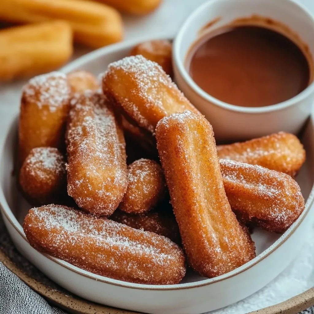Healthy Air Fryer Churro Bites