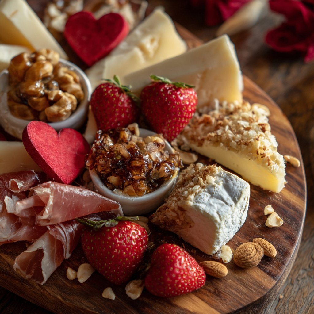 Valentines Charcuterie Board for Two
