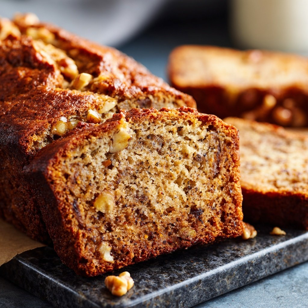 Easy Breakfast Banana Bread