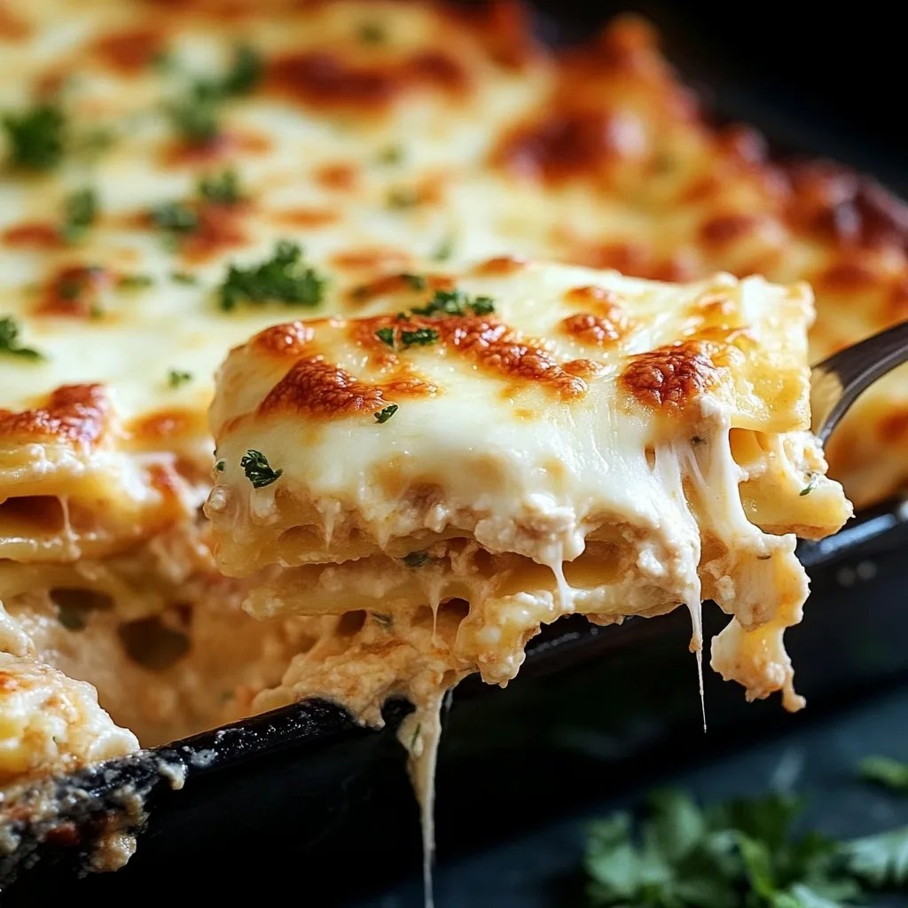 30-Minute Chicken Lasagna