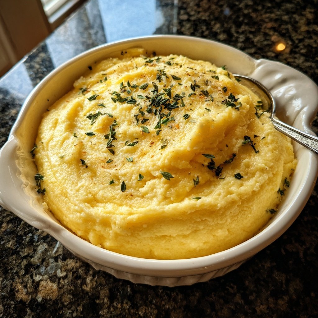Romantic Creamy Polenta