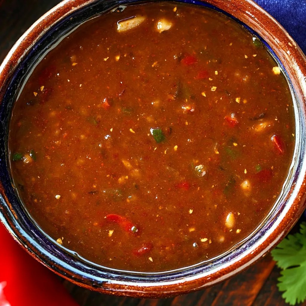 Best Salsa Taquera Recipe (Taqueria Style Salsa Roja)