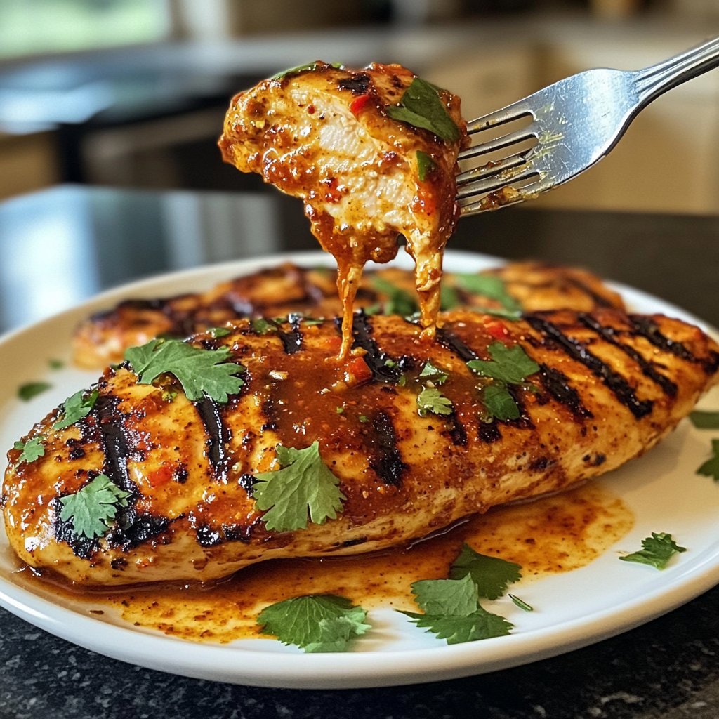 Chicken Breast with Chili Sauce