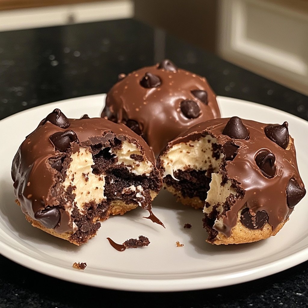 Choco Cheesecake Cookie Bites